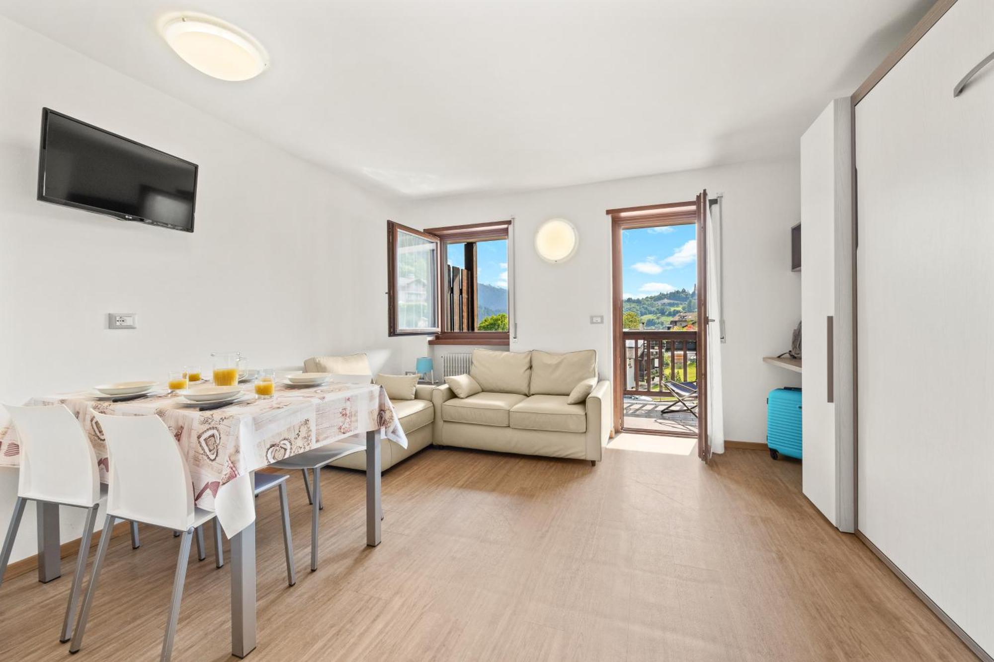 Monolocale Superior con Vista Valle (4 Persone)